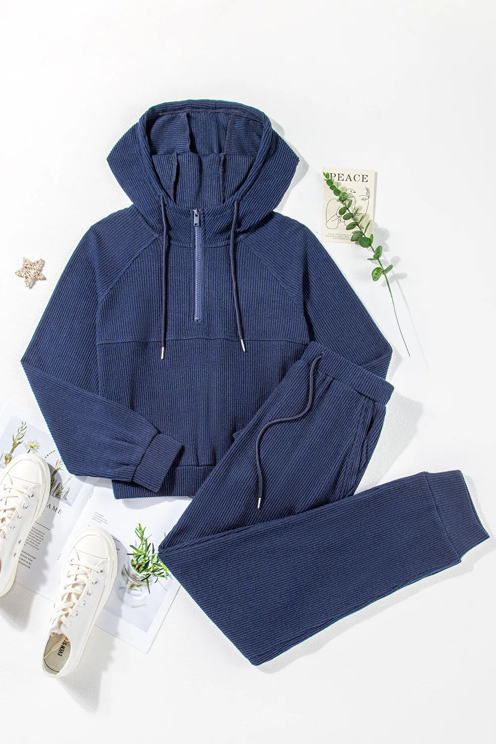 Hoodie and Joggers Active Set