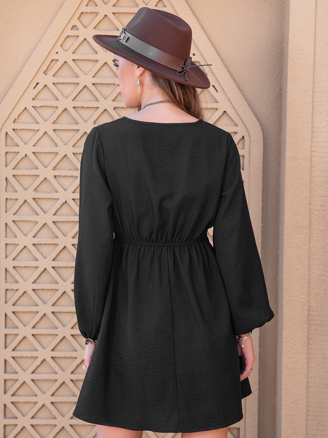 Minivestido estampado