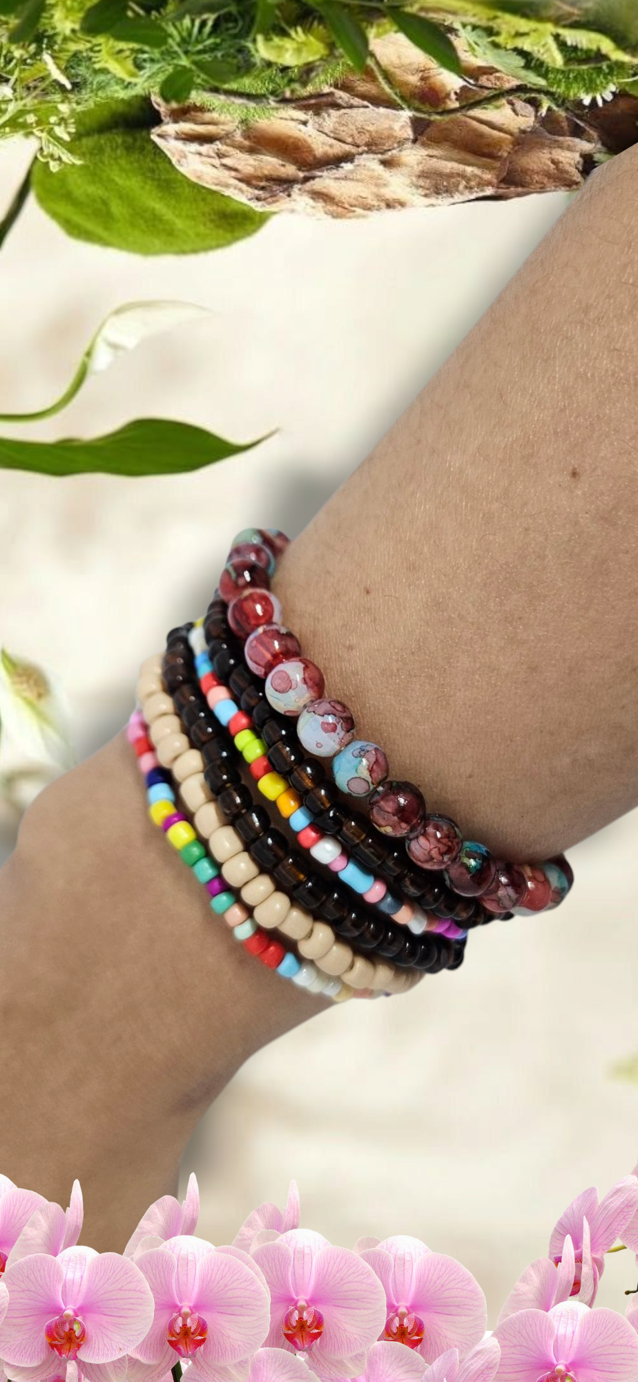 Bohemian Artificial Pearls bracelets