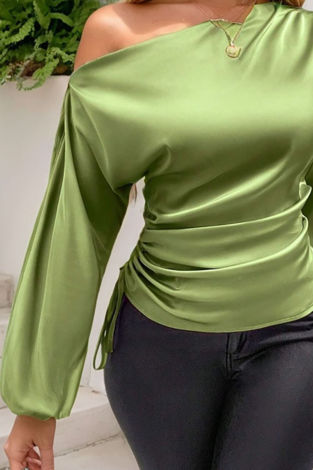 One Shoulder Blouse