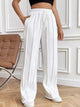 Pantalones anchos con bolsillos y cordón