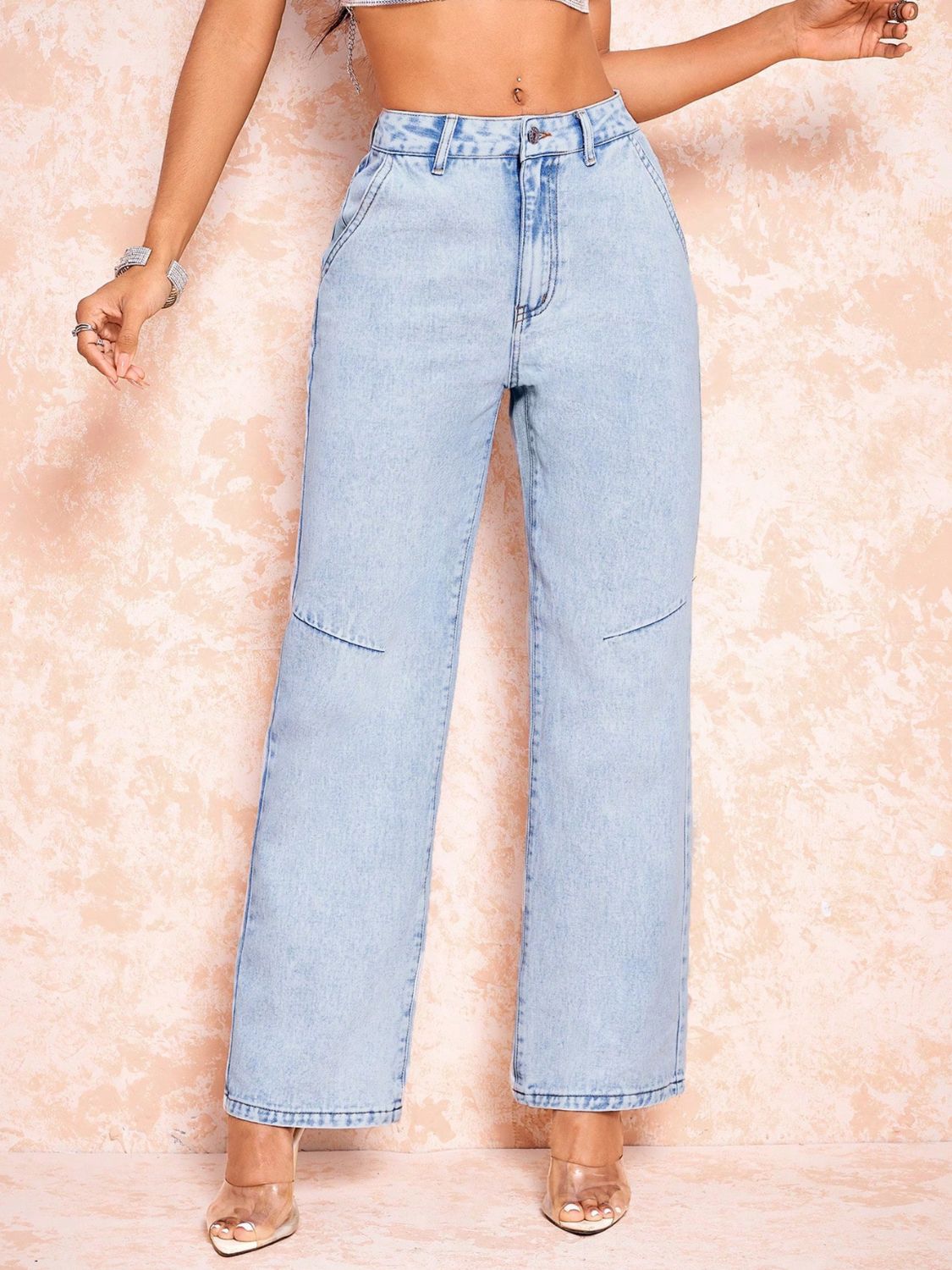 Straight Leg Jeans