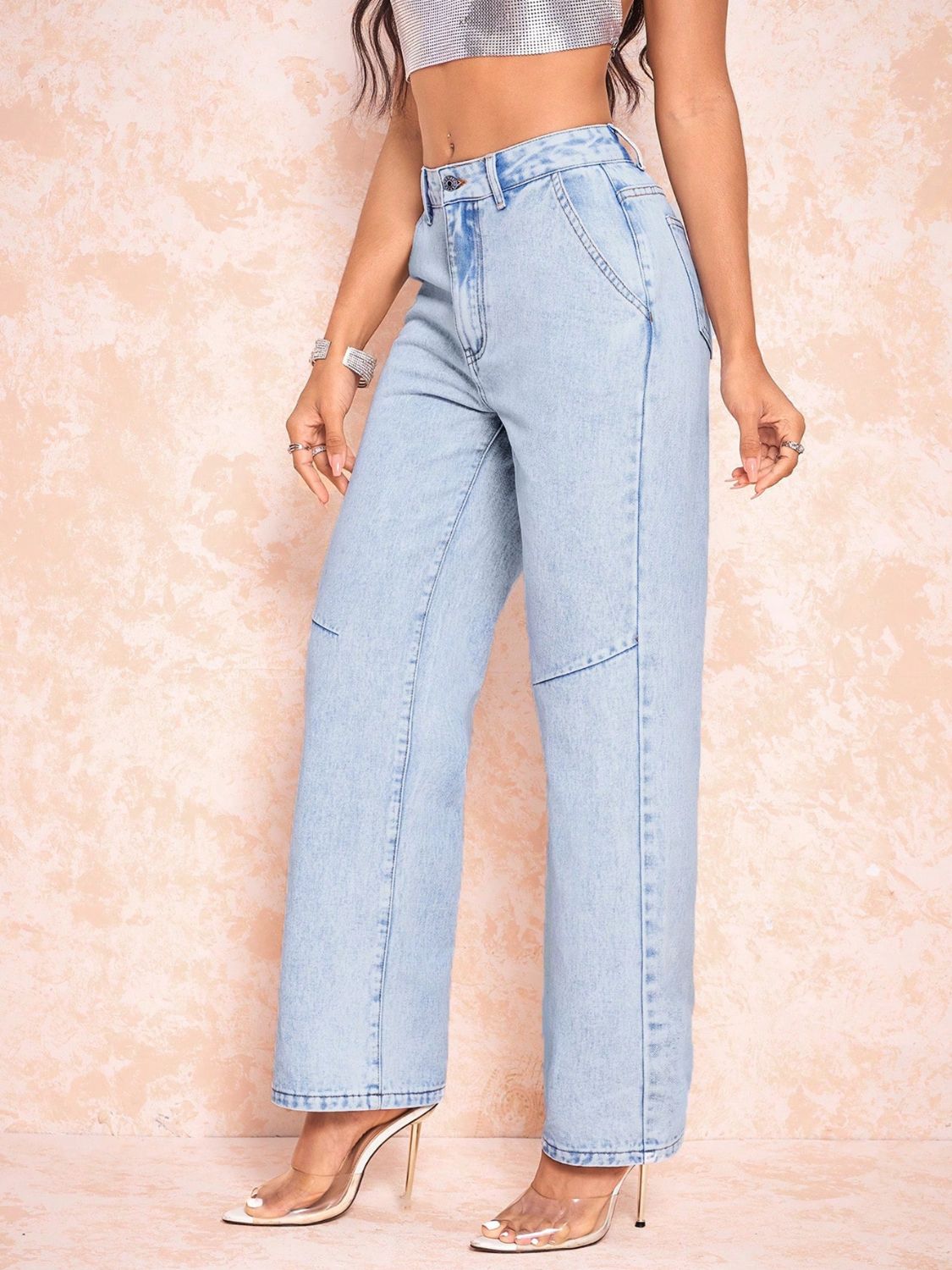 Straight Leg Jeans