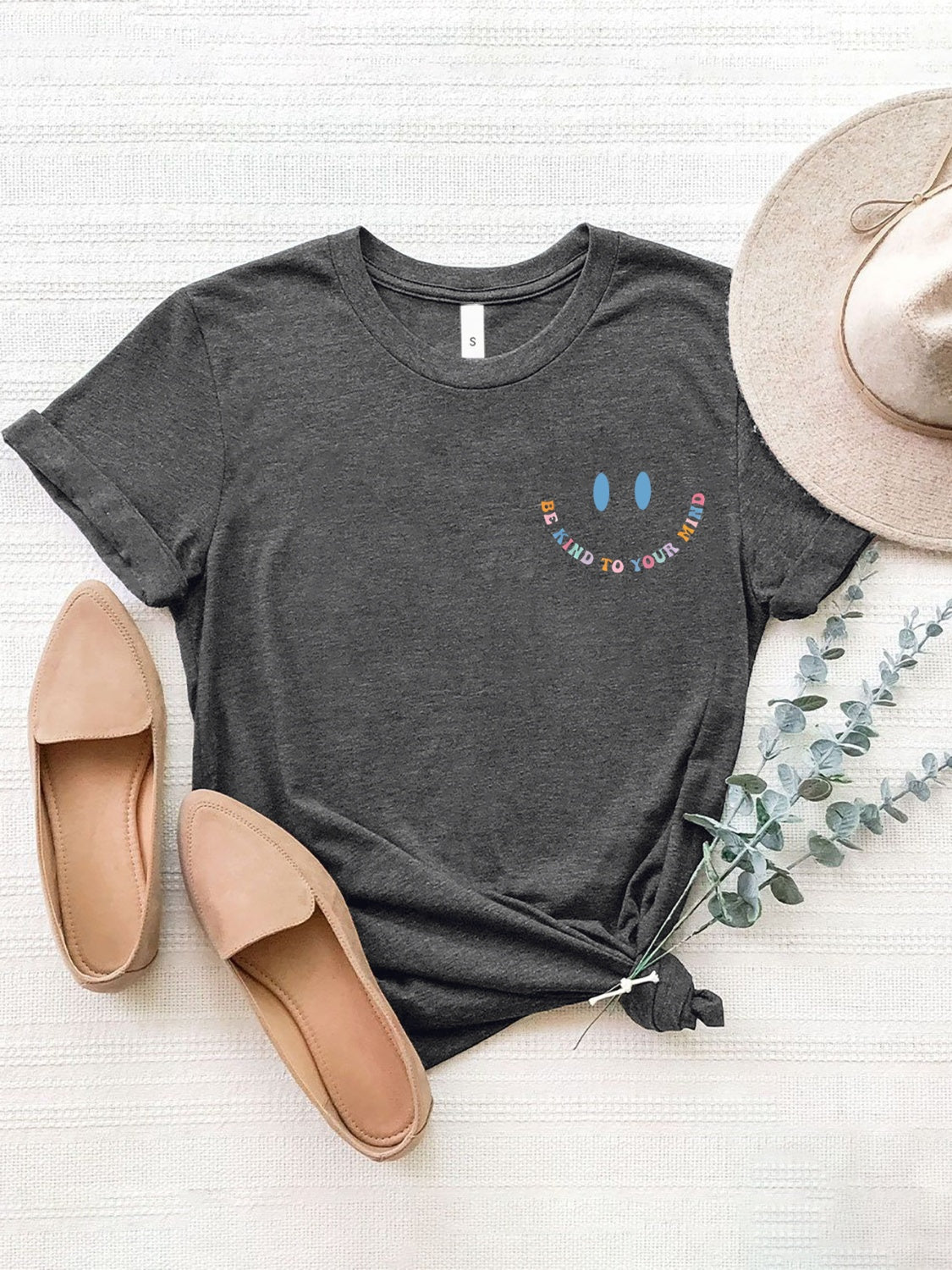 Grateful, thankful, blessed Short Sleeve T-Shirt