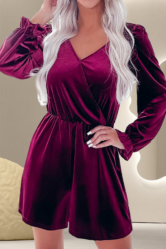 Surplice Romper