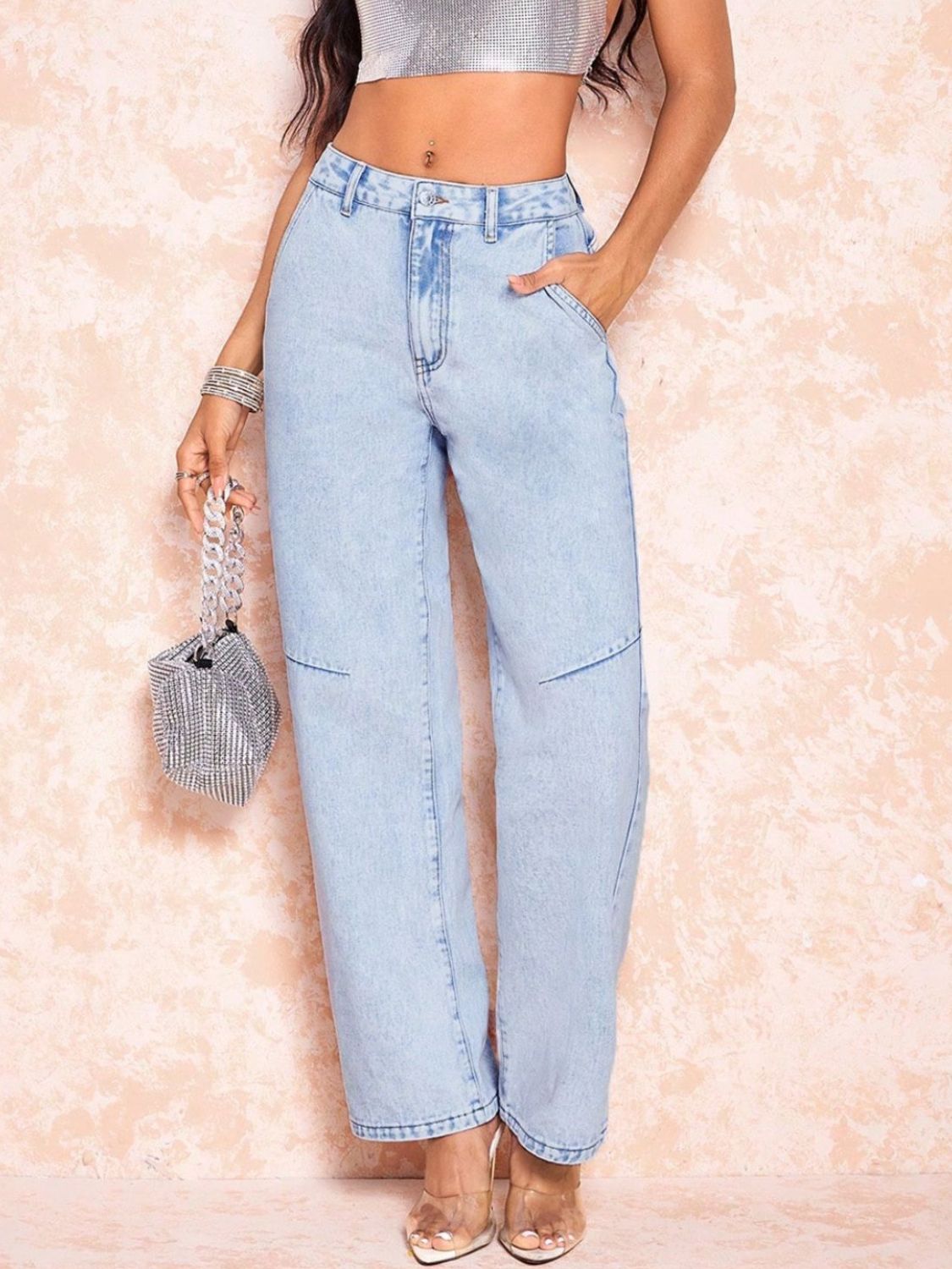 Straight Leg Jeans
