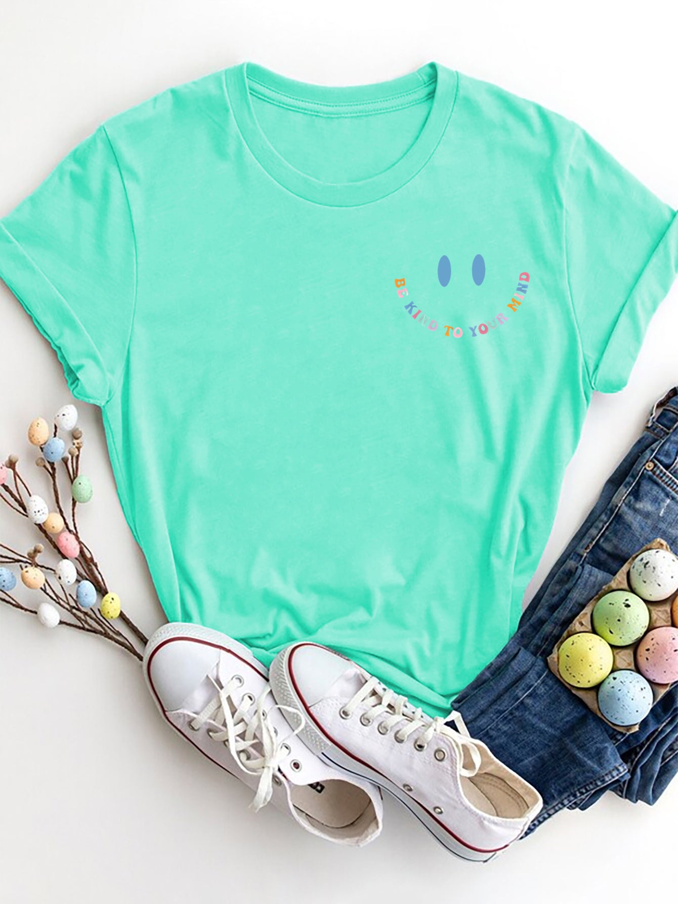 Grateful, thankful, blessed Short Sleeve T-Shirt