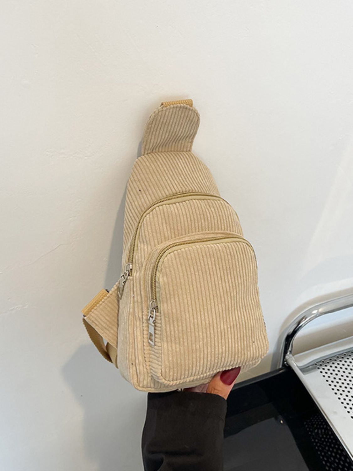Corduroy  Crossbody Bag