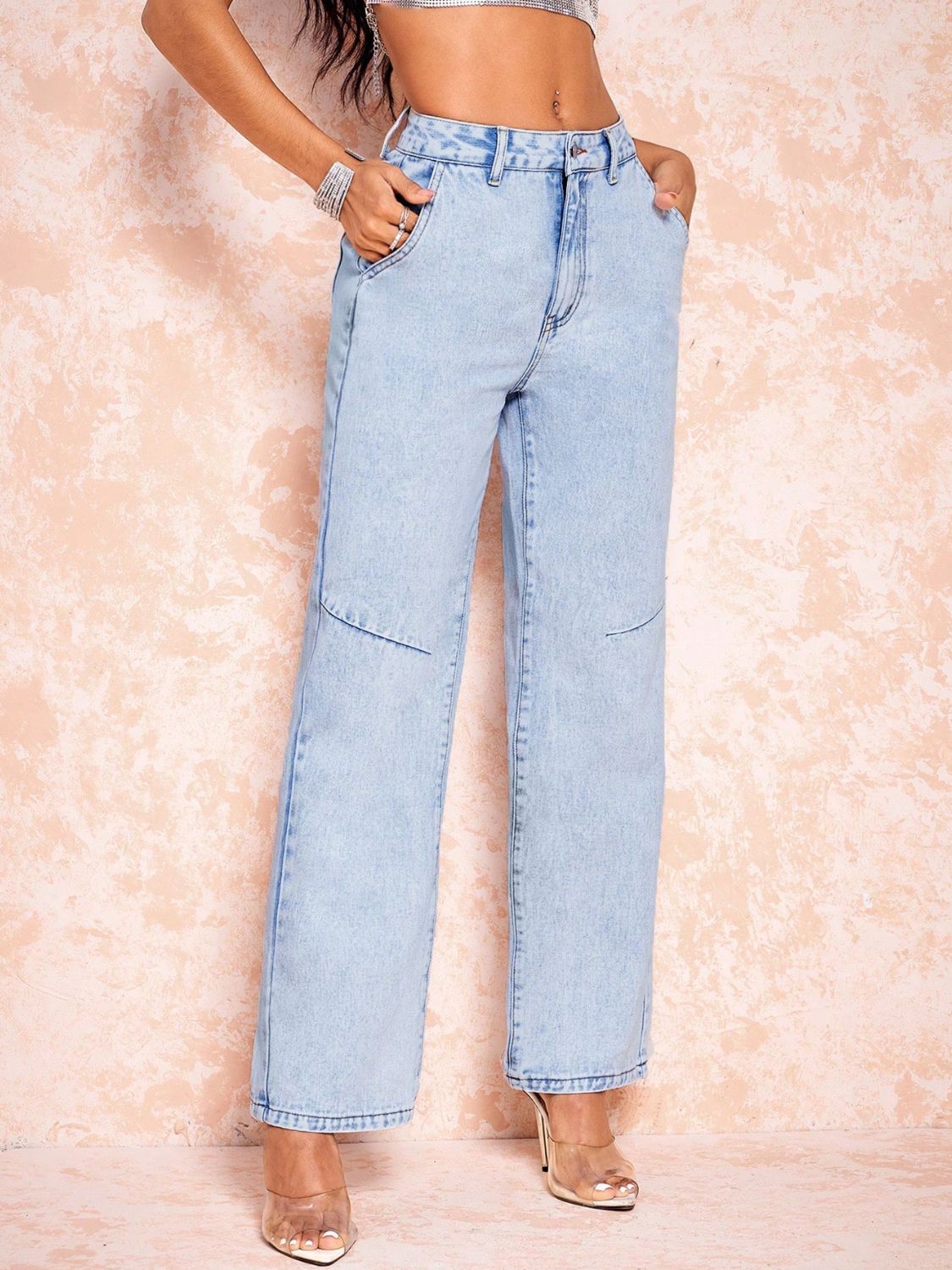 Straight Leg Jeans