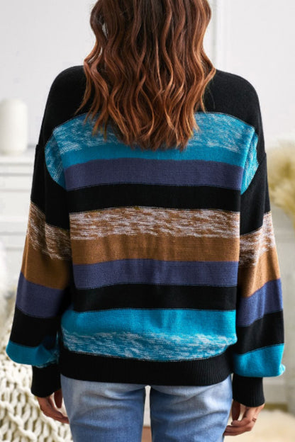 Contrast Sweater