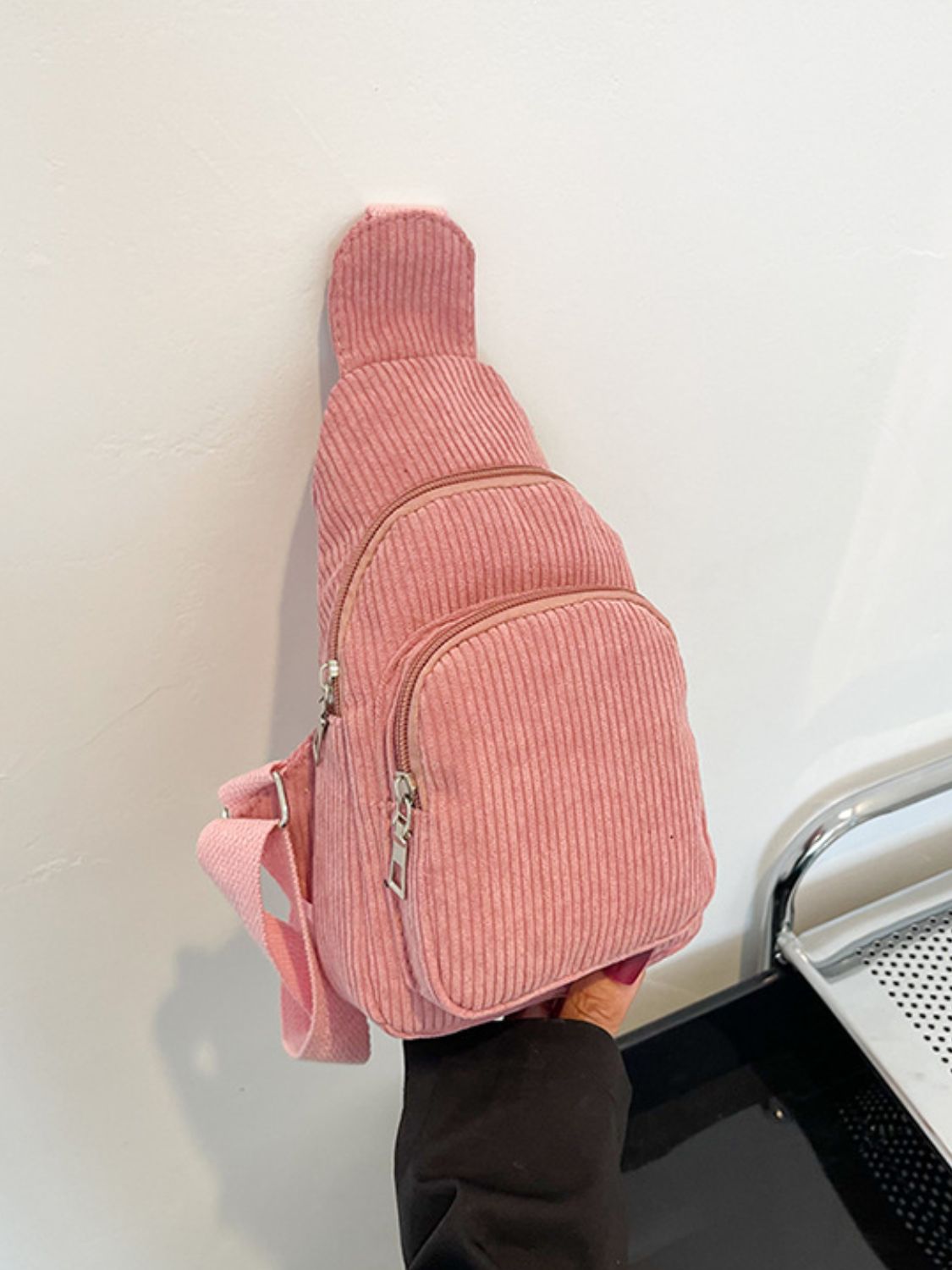 Corduroy  Crossbody Bag