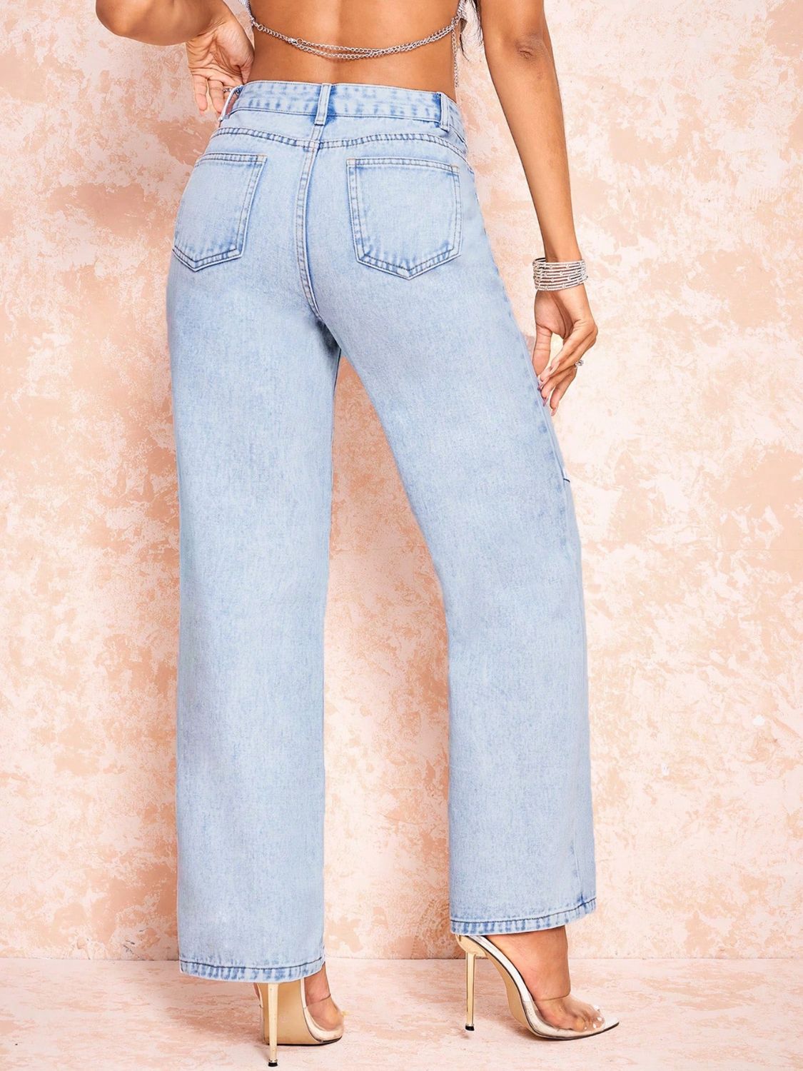 Straight Leg Jeans