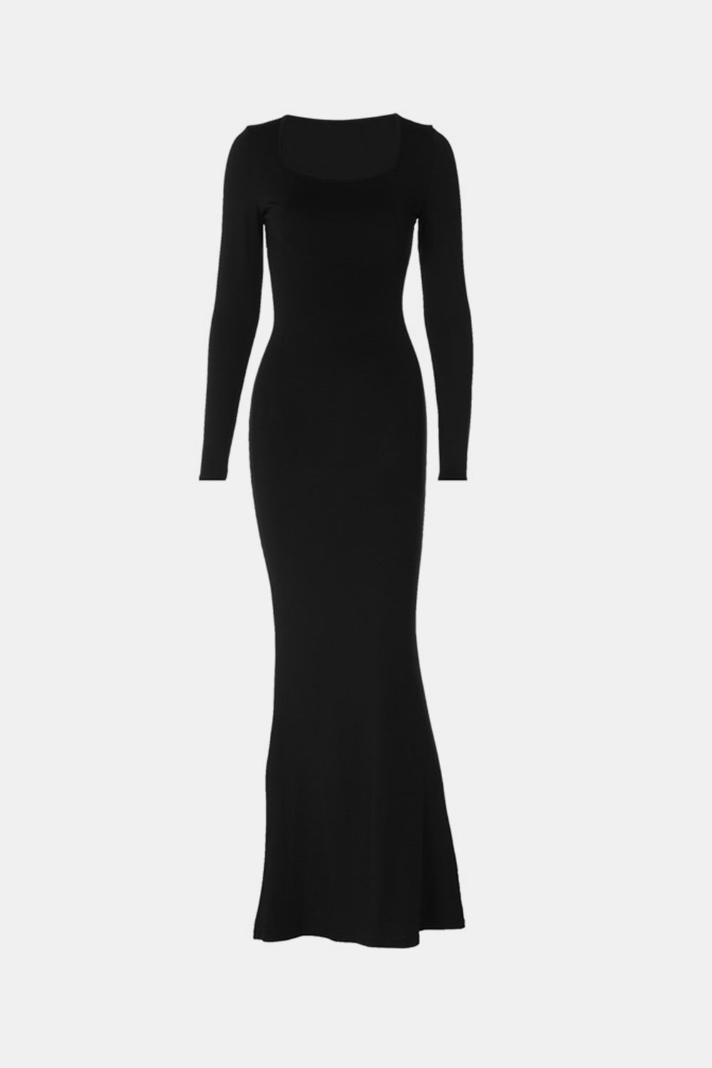 Basic Bae Built-In Shapewear  Long Sleeve Maxi Dress