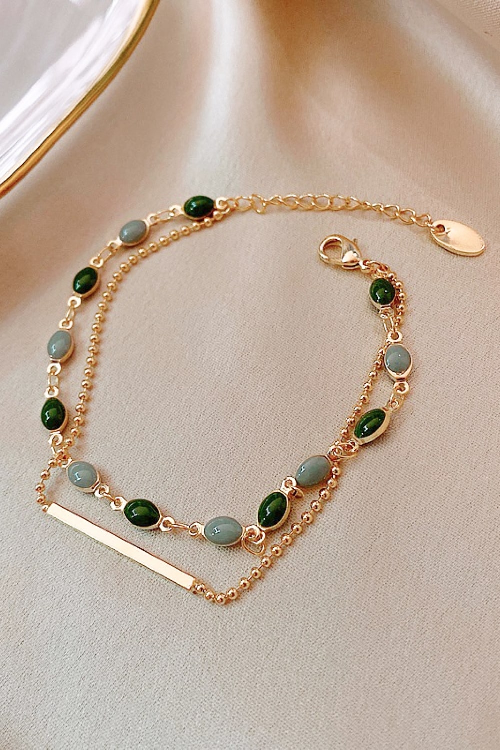 Pulsera de aleación de doble capa