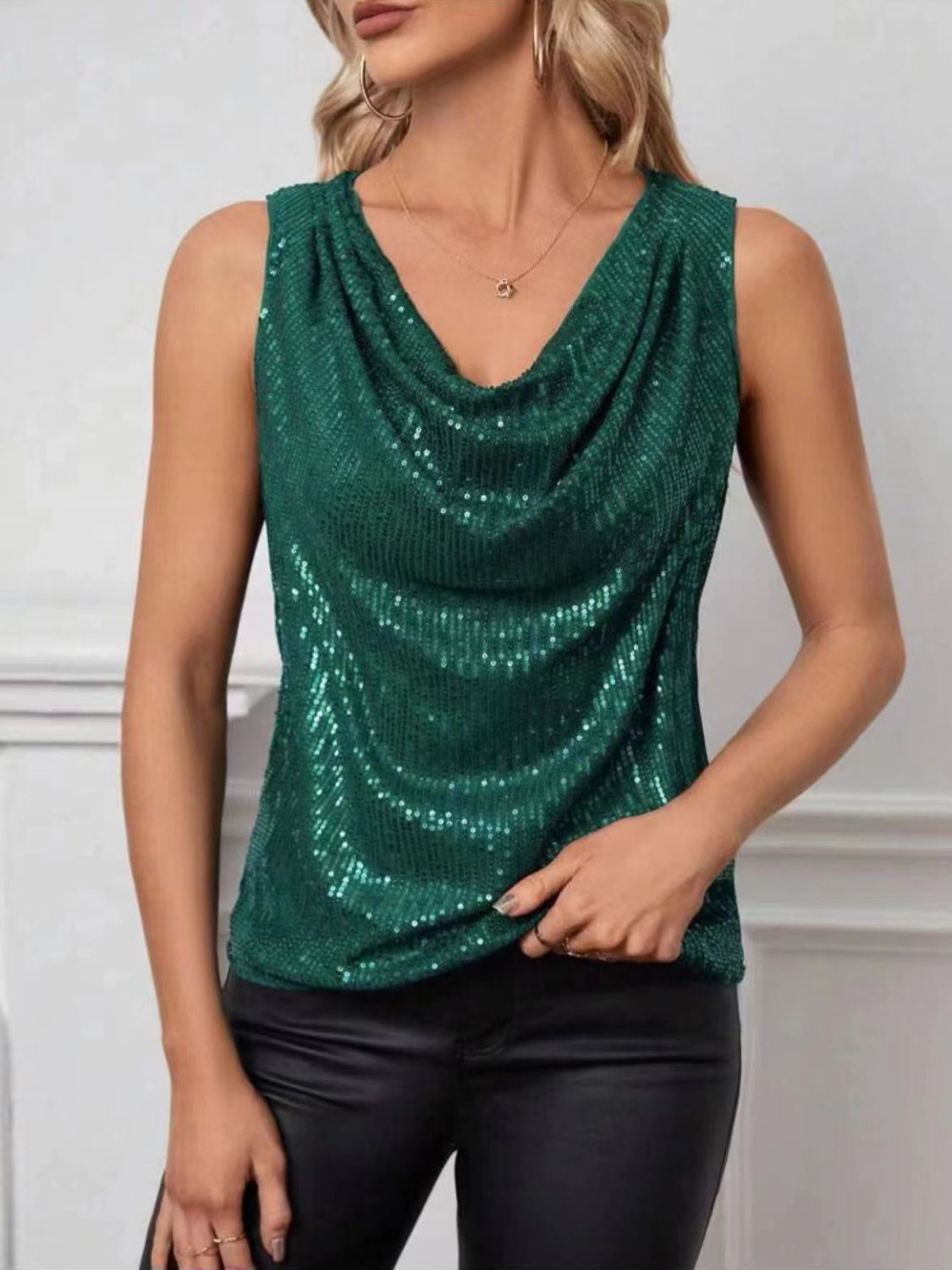 Sequin Tank