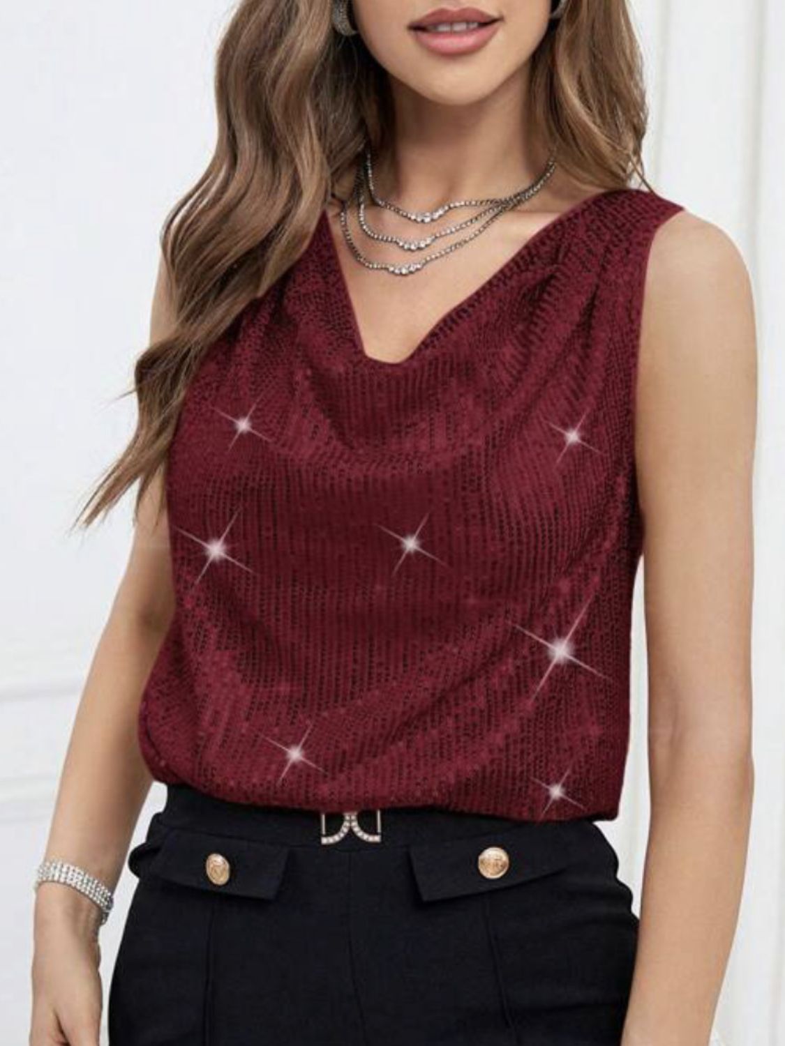 Sequin Tank