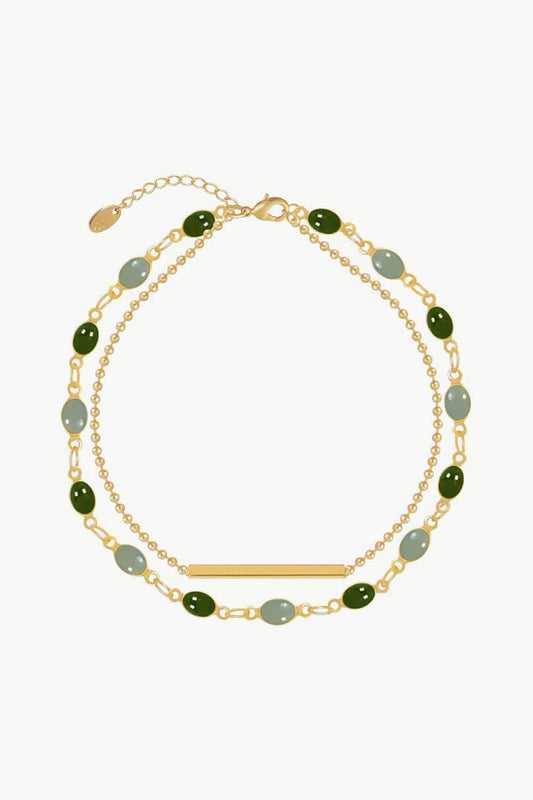 Pulsera de aleación de doble capa