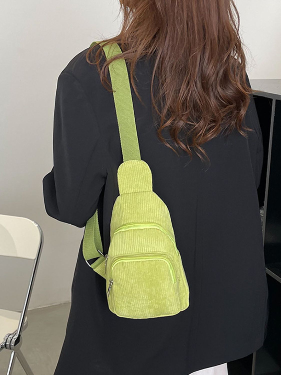 Corduroy  Crossbody Bag