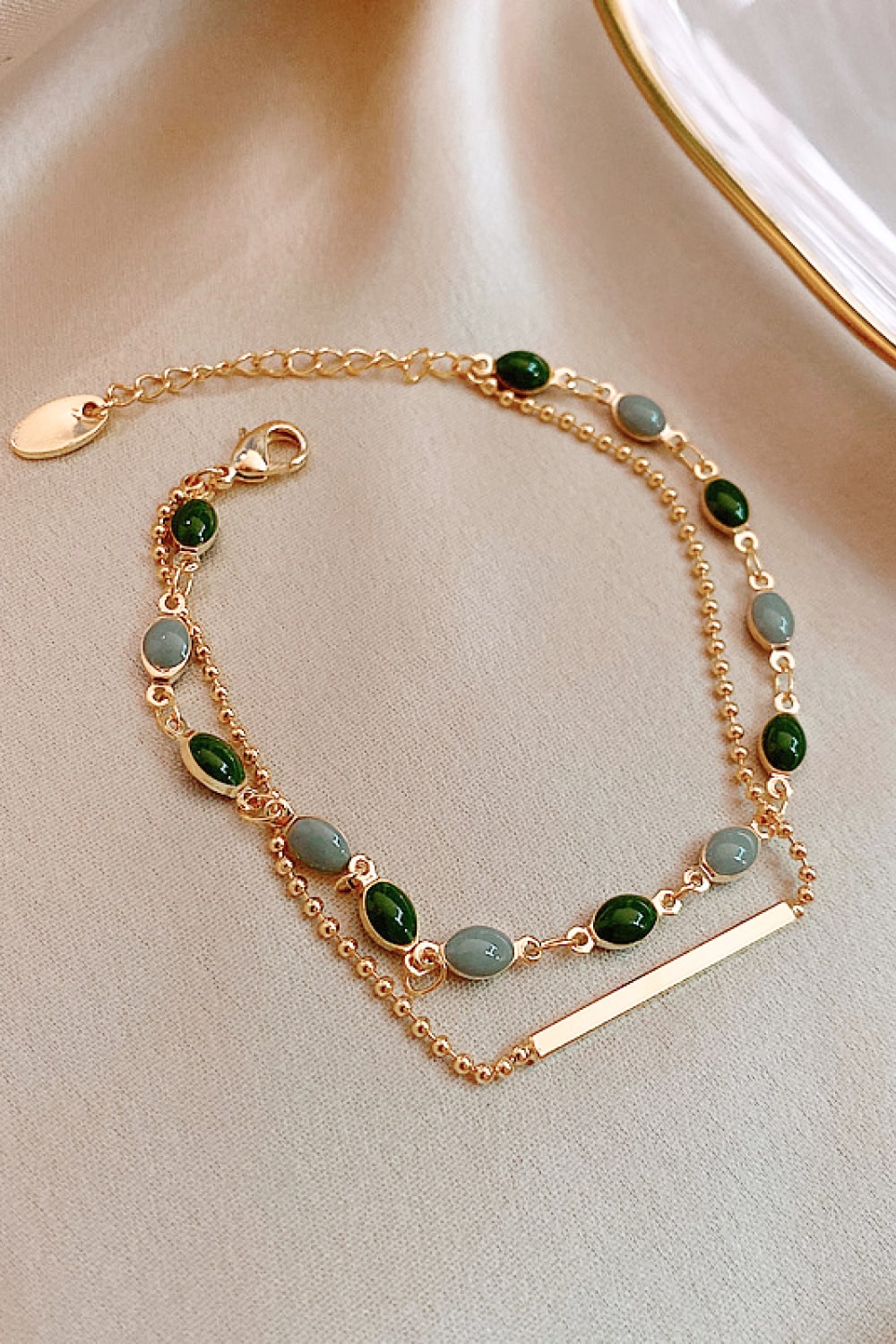 Pulsera de aleación de doble capa