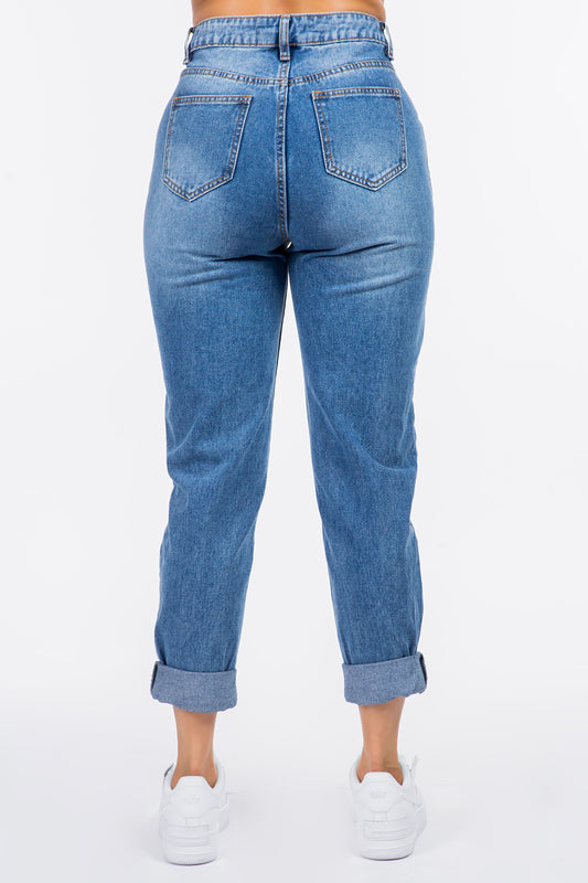 Casual high waist Jeans