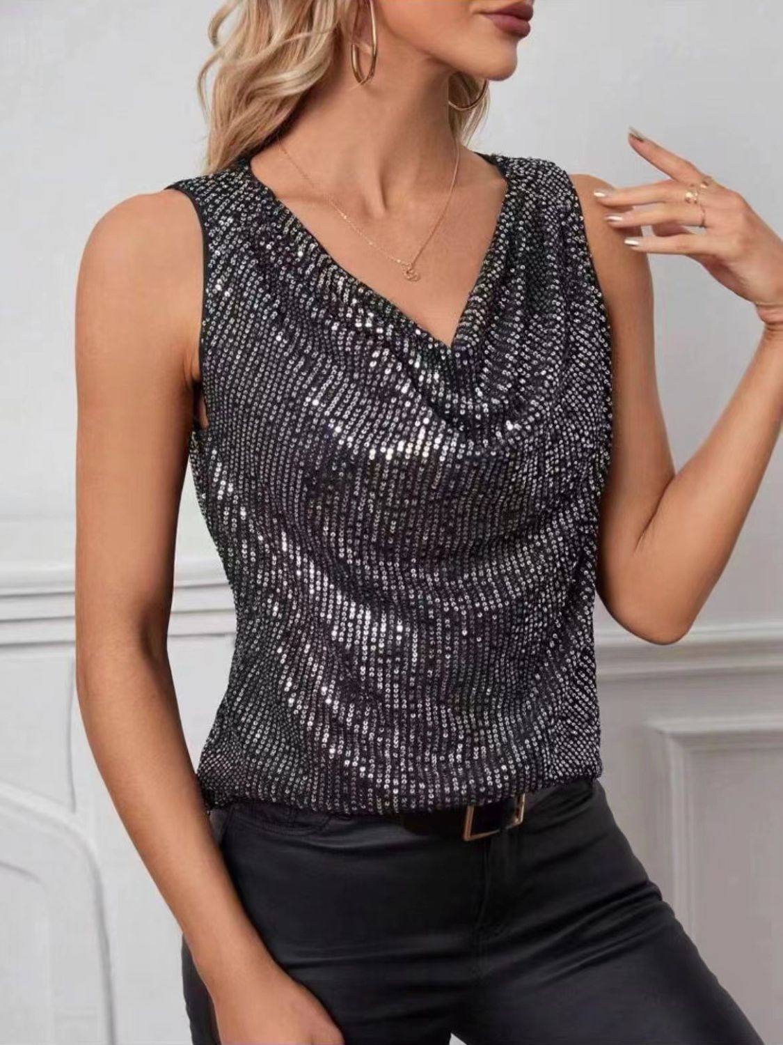 Sequin Tank