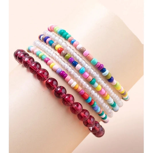 Bohemian Artificial Pearls bracelets