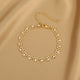 Heart pearl bracelet
