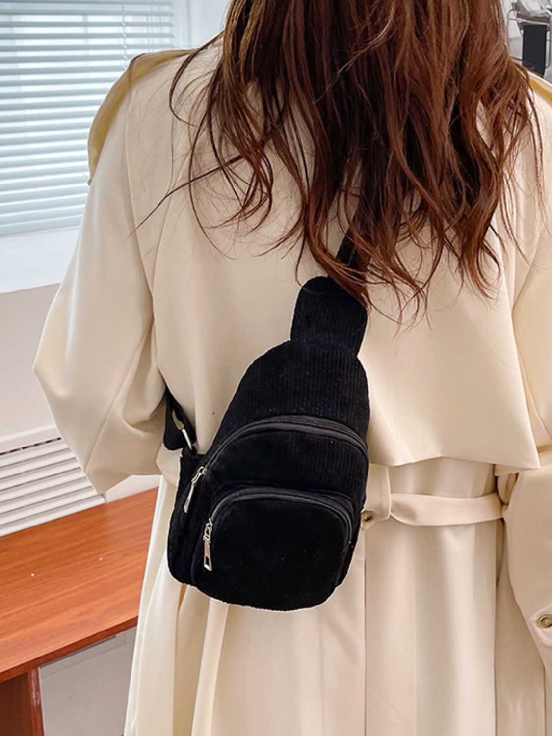 Corduroy  Crossbody Bag