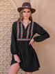 Minivestido estampado