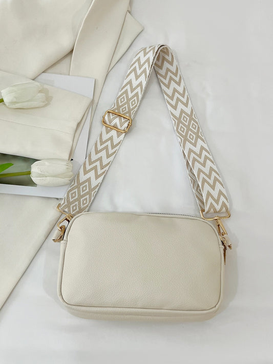 Bolso bandolera de piel
