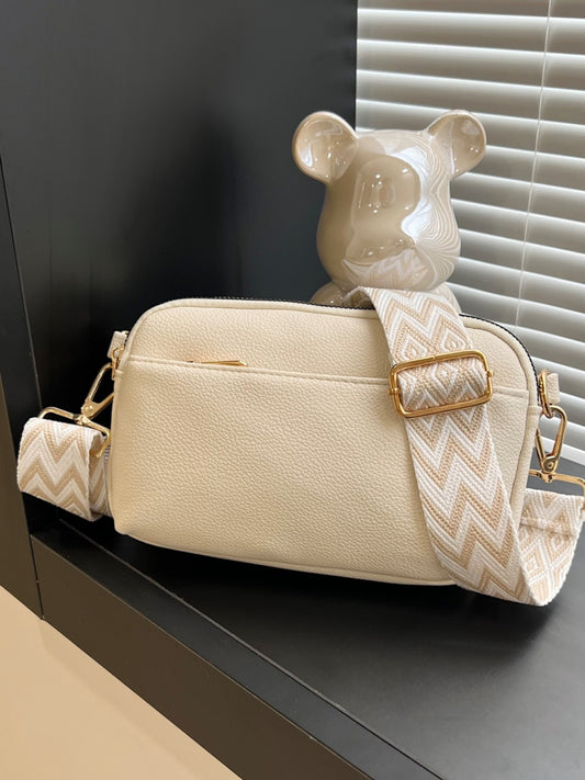 Bolso bandolera de piel
