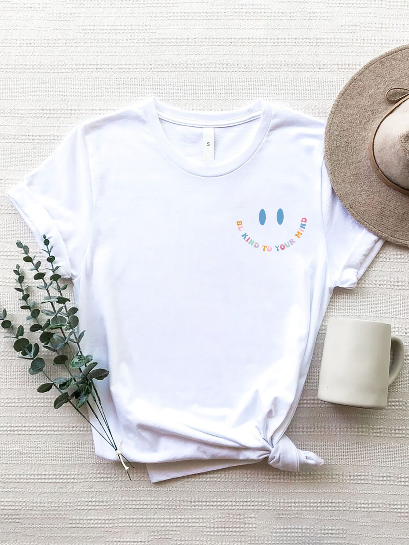 Grateful, thankful, blessed Short Sleeve T-Shirt