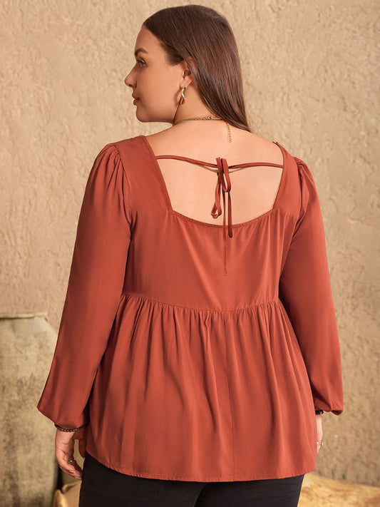 Blusa de encaje