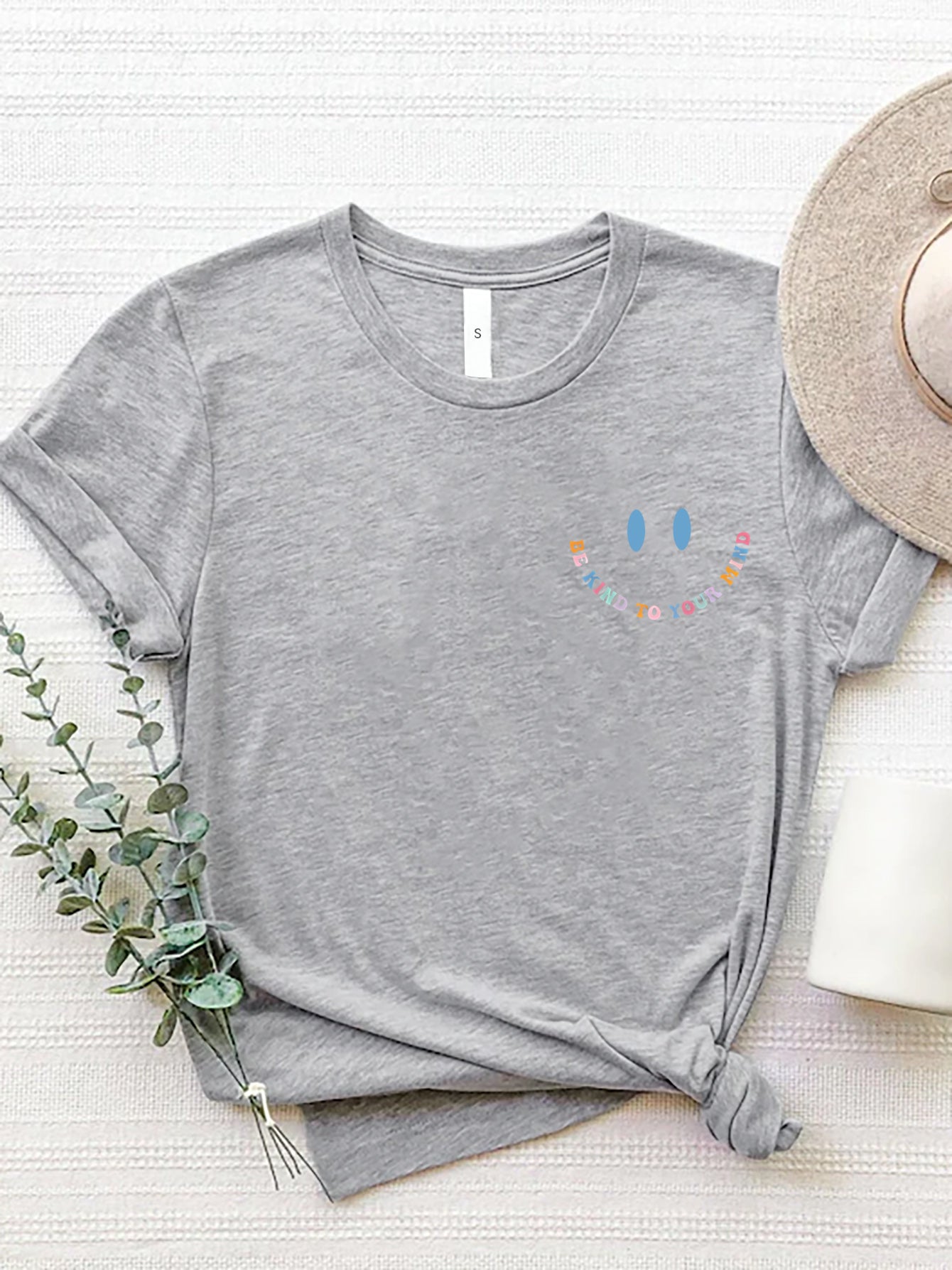 Grateful, thankful, blessed Short Sleeve T-Shirt