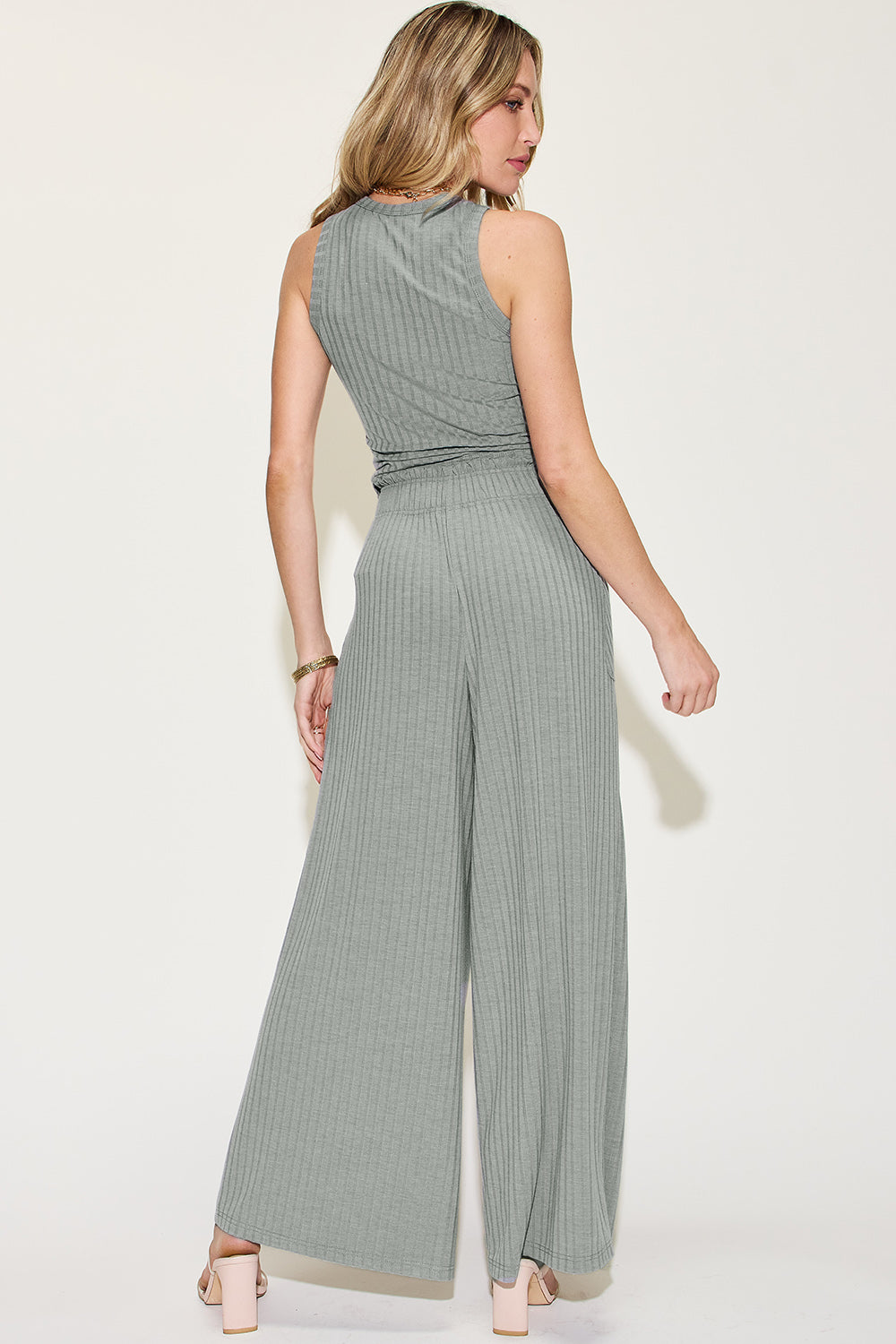 Basic Bae Tank and Pants Set