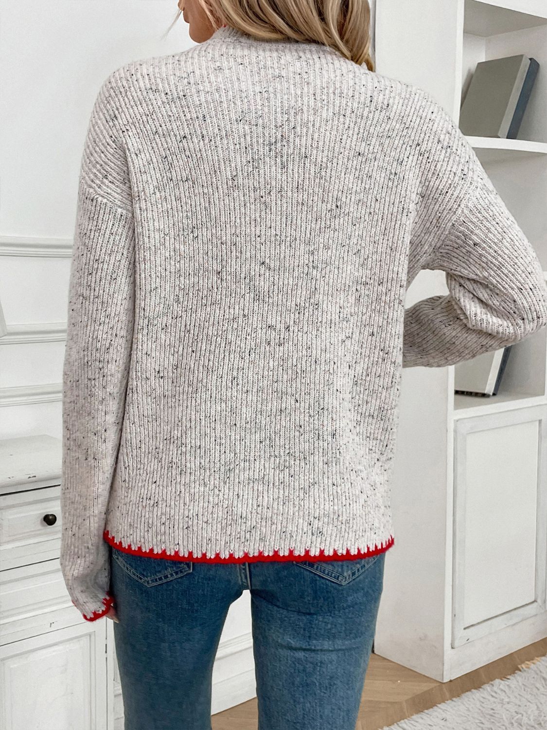 Heart Long Sleeve Sweater