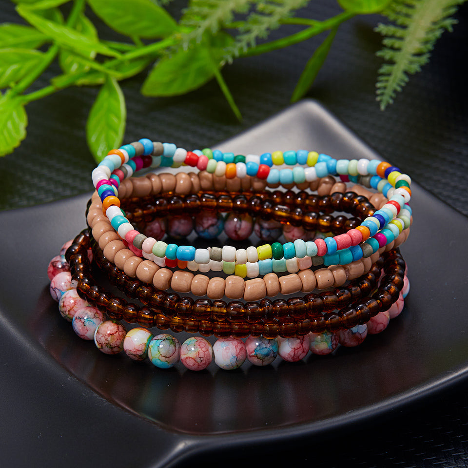 Bohemian Artificial Pearls bracelets