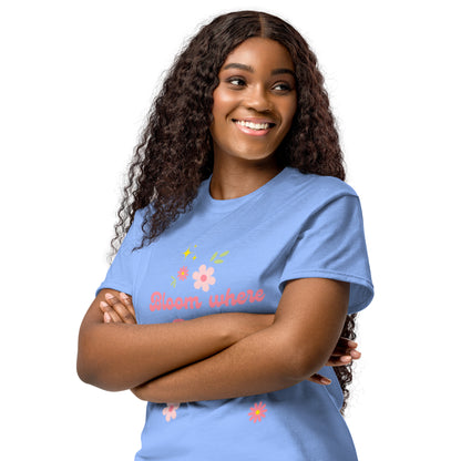 Bloom where God plants you  DryBlend® T-Shirt