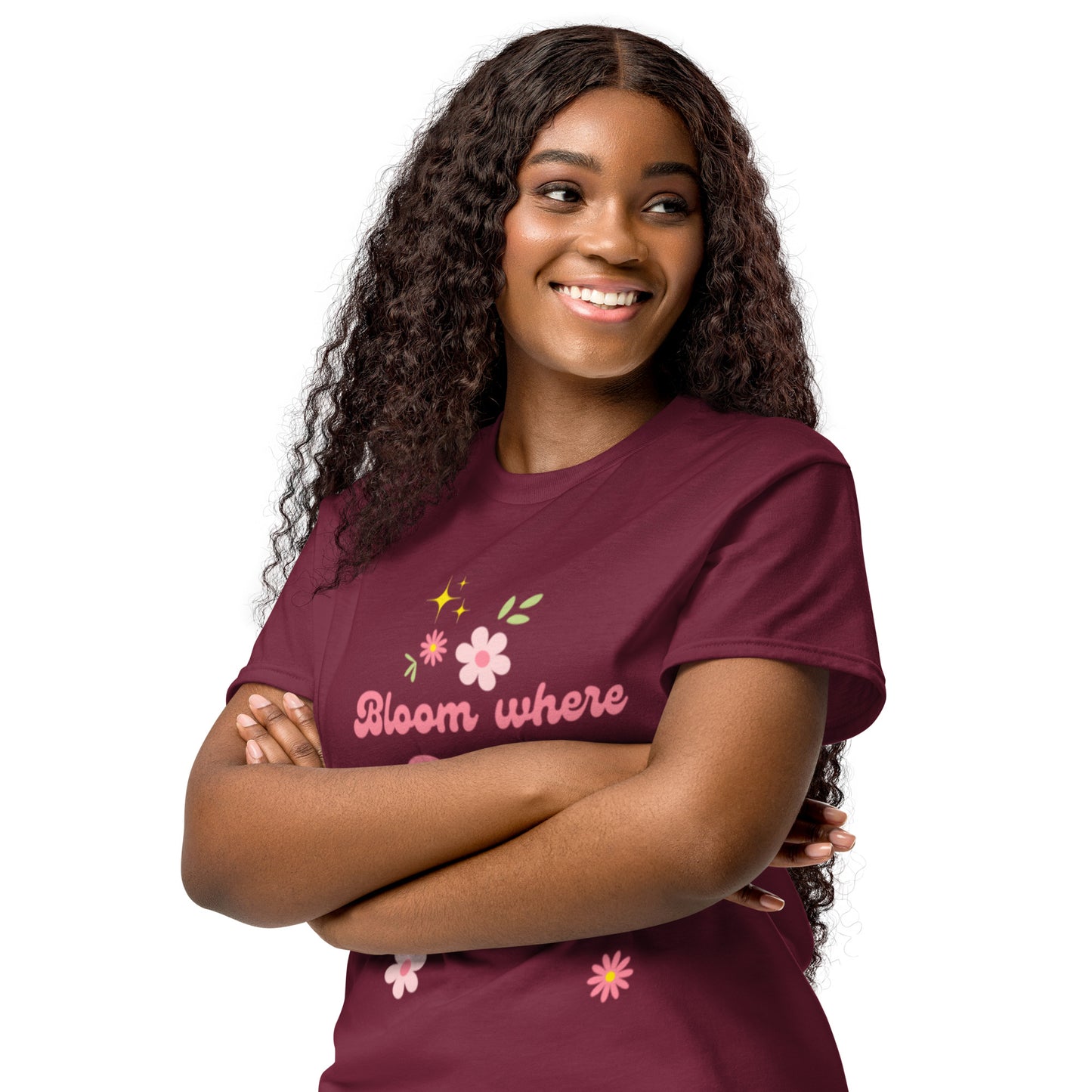 Bloom where God plants you  DryBlend® T-Shirt